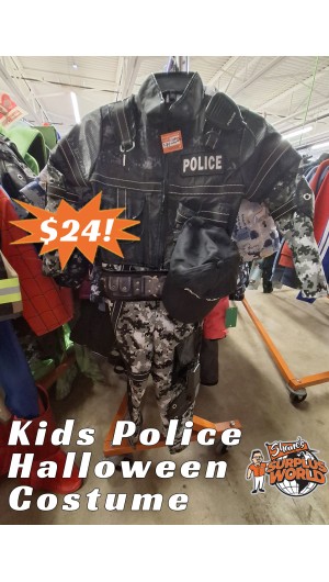 Police Kids Halloween Costume