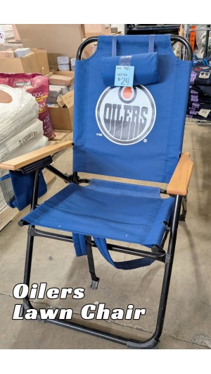Oilers Lawn Chair