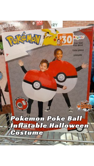 Pokemon Poke Ball Halloween Costumre