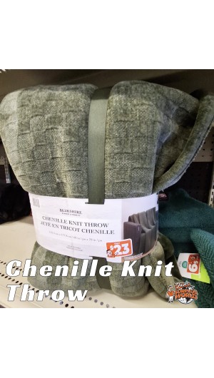 Chenille Throw