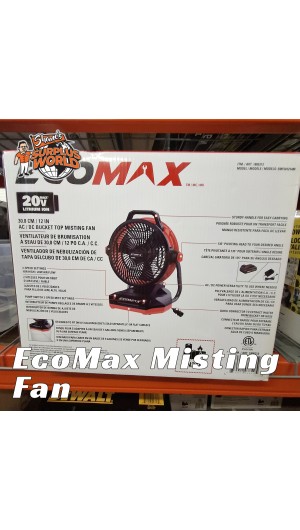 Ecomax Misting Fan