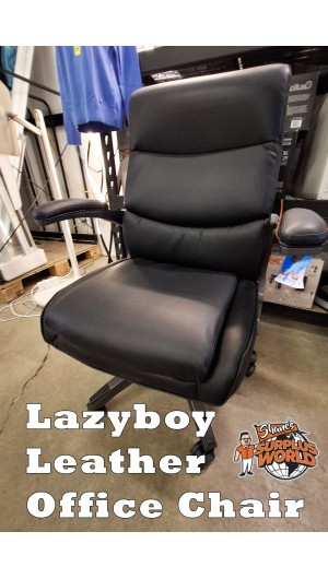 Lazyboy Leather Office Chair
