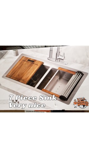 7 Piece Kitchen Sink