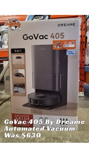 GoVac 405 by Dreame Automated Vacuum GoVac 405 by Dreame Automated Vacuum