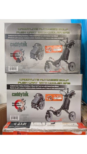 Caddylite Auto Push Cart