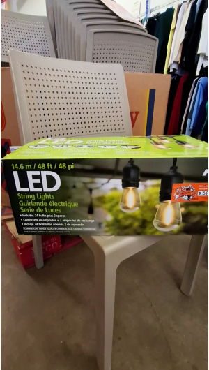48' LED String Lights